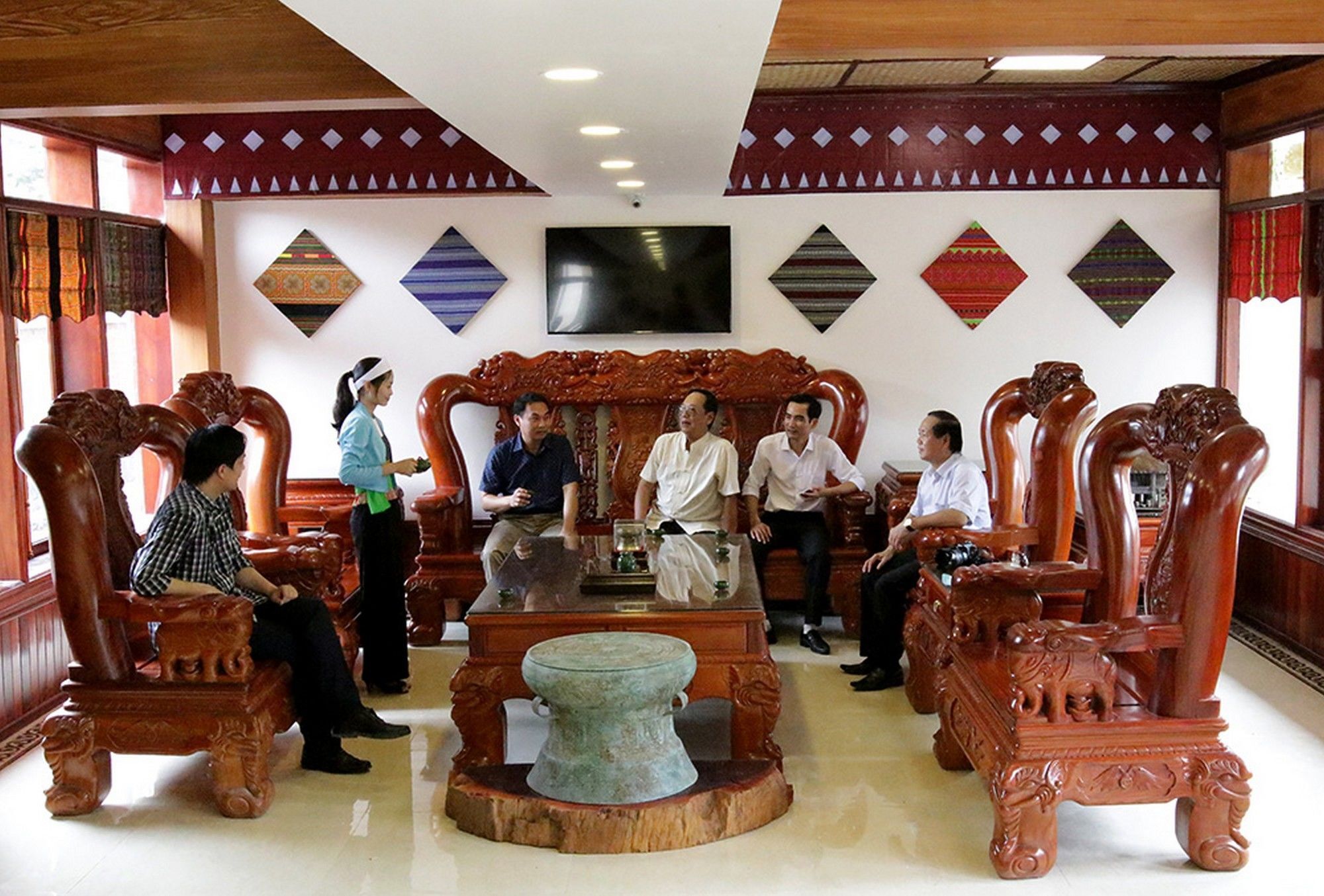 Hoa Binh Hotel Bagian luar foto