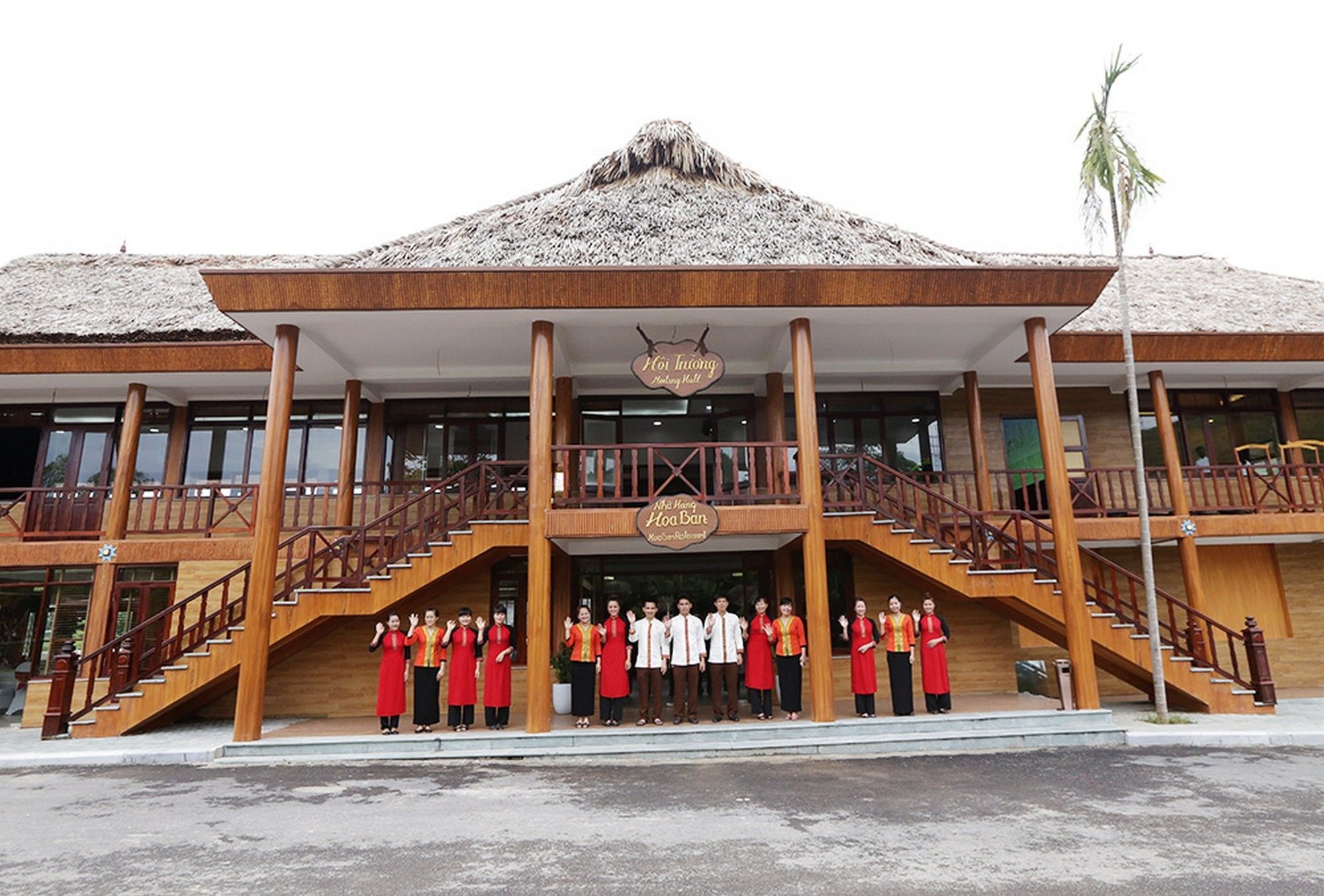 Hoa Binh Hotel Bagian luar foto