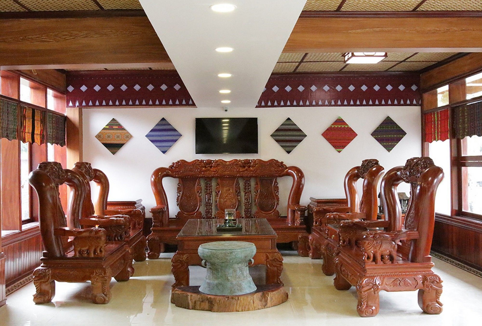Hoa Binh Hotel Bagian luar foto